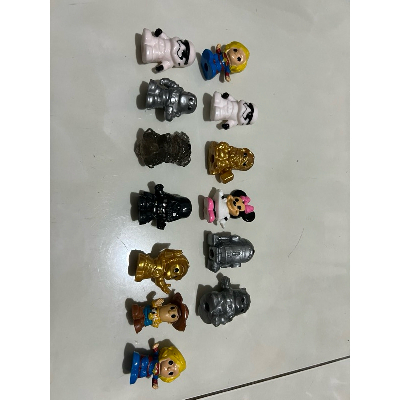 Ooshies figure karakter disney