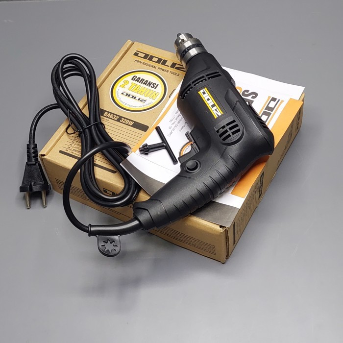 Mesin Bor Listrik Doliz 10mm 320W Bor Tangan Doliz BA632