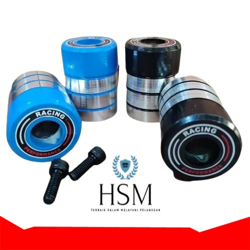 Jalu Kepala Frame Slider Tubular Crashbar Besi Alloy Universal