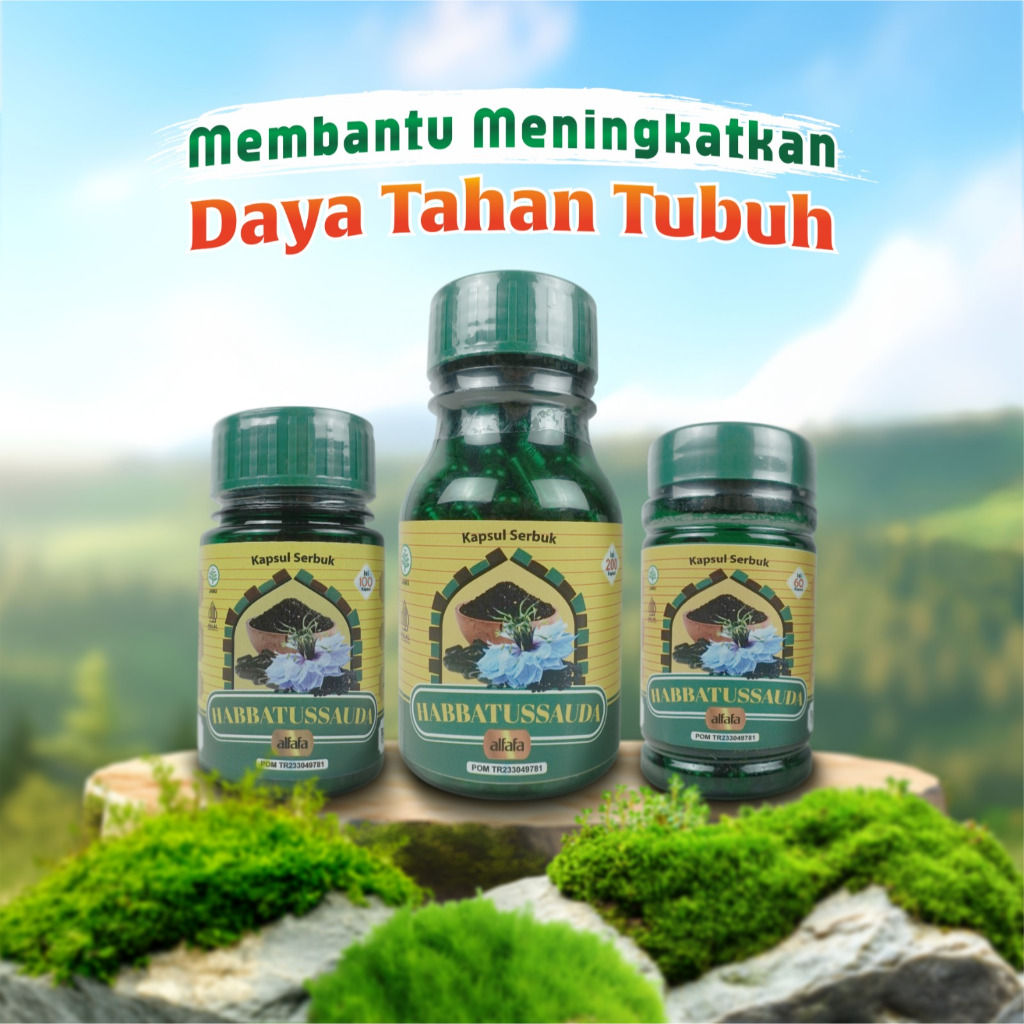 

Kapsul Serbuk Jintan Hitam Habbatusauda Habatusauda Habatussauda Asli Original