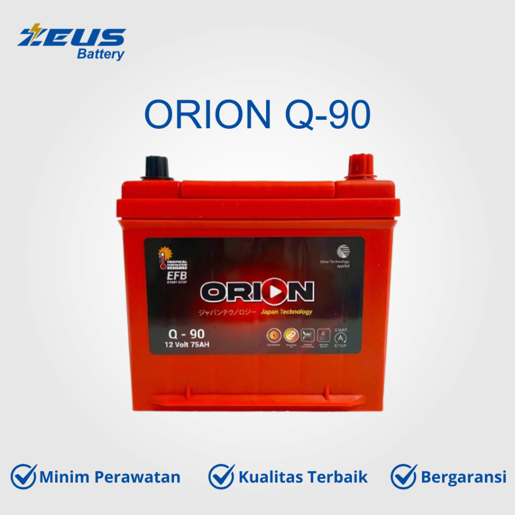 AKI MOBIL MAZDA BIANTE START STOP Q-90 Q85 ORION KERING