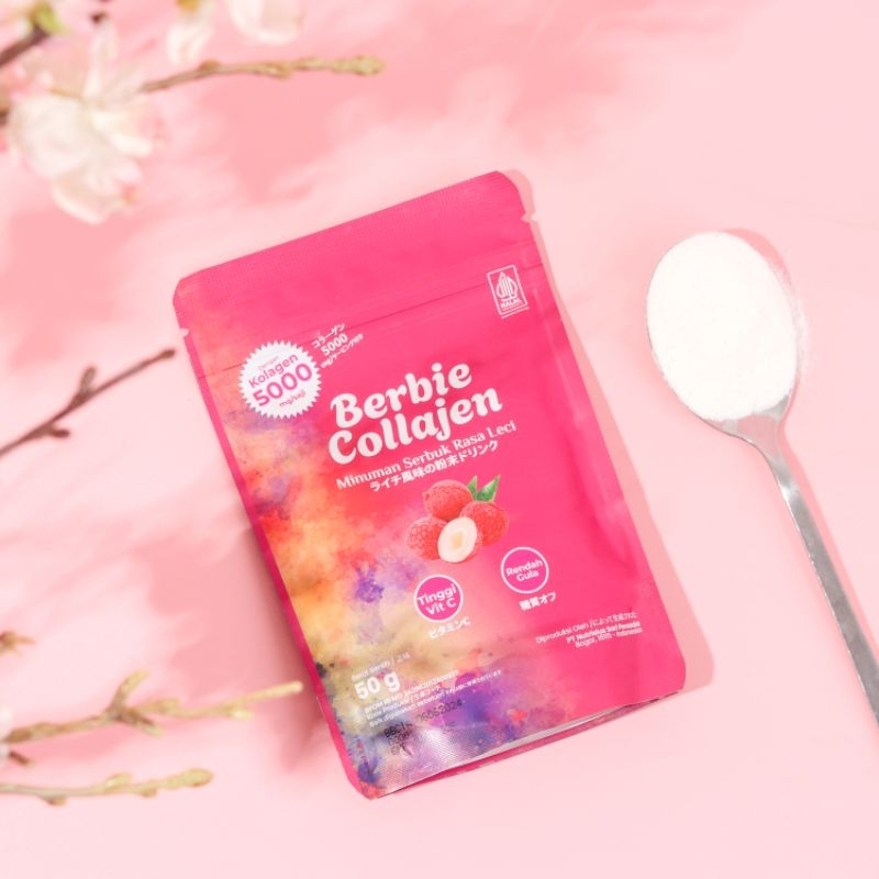 

Minuman Collagen Pemutih Badan | Collagen Drink Berbie Collajen | BPOM & Halal Certified