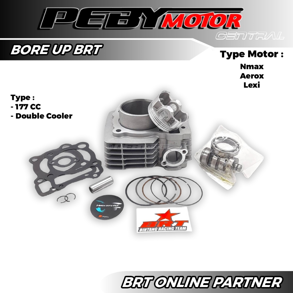 Paket Bore Up BRT PENDINGIN GANDA Nmax Aerox 155 Lexi