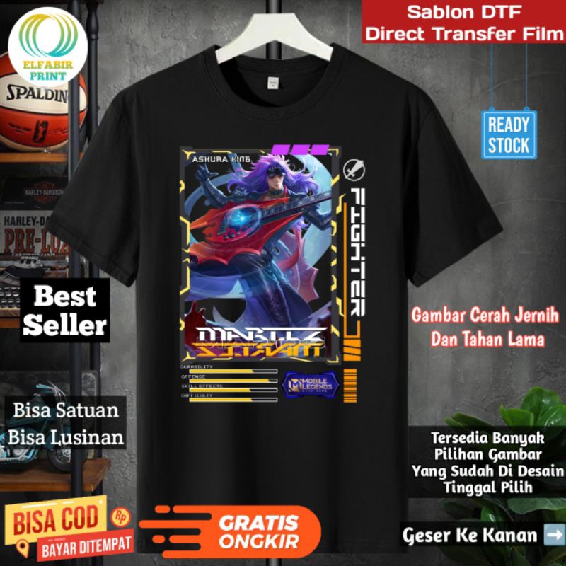 

Dtf Stiker Sablon Setrika Gambar Mobile Legends V2 Ukuran A3 A4 A5 A6 A7 Tinggal Tempel Atau Press