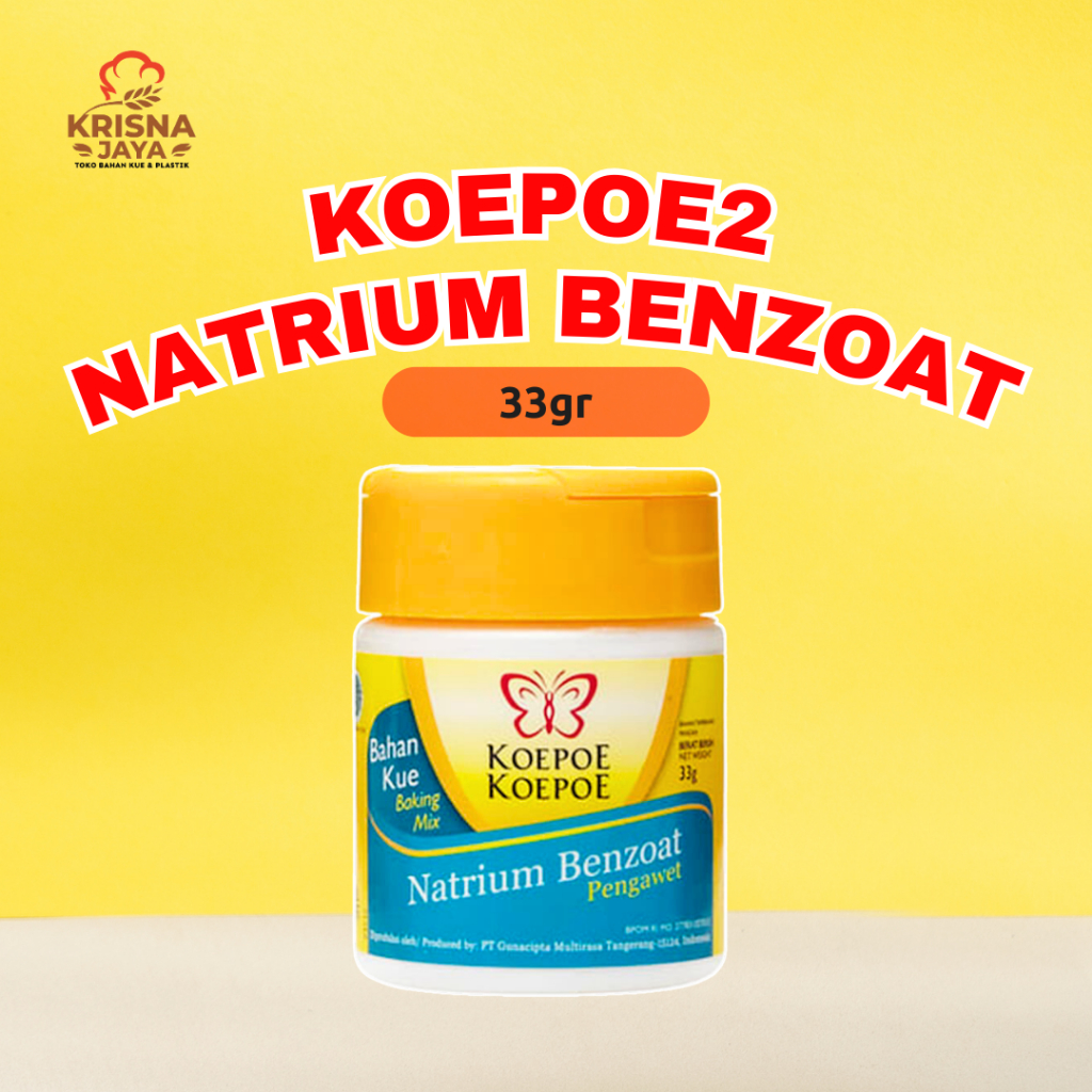

Koepoe/Kupu Pengawet Natrium Benzoat 33gr