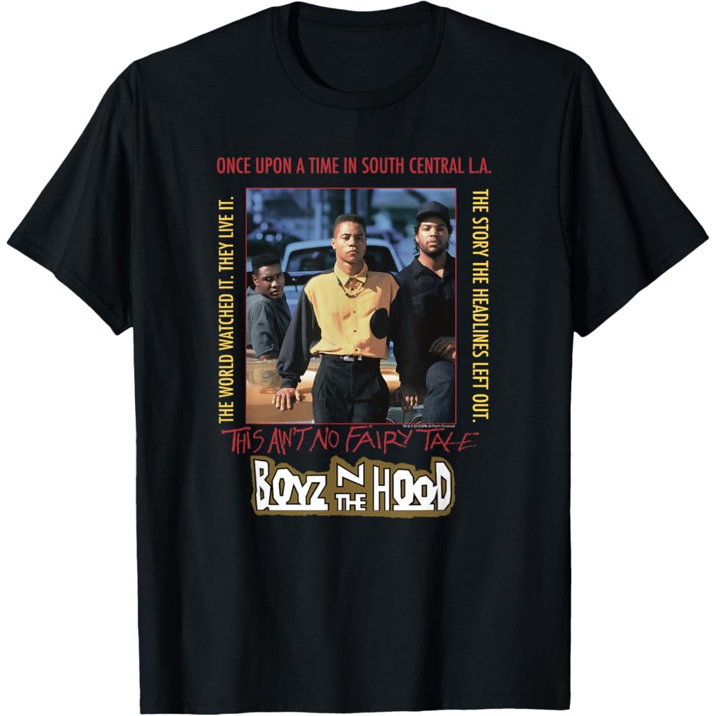 Baju Kaos Band Boyz n the Hood Vintage Poster T-Shirt Cotton Combed 24s: Nyaman, Stylish, dan Berkua