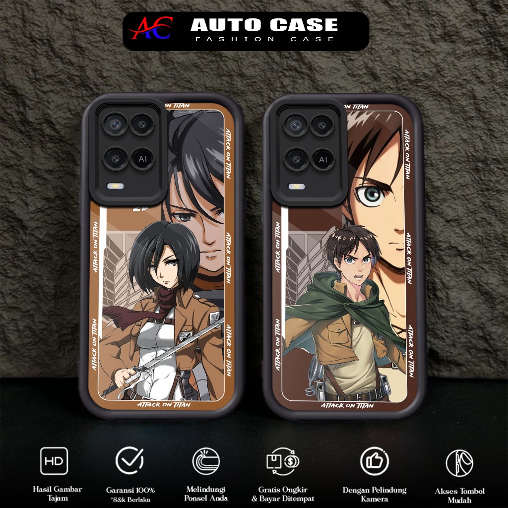 Case OPPO A54 Auto Case Motif [ AOT ] Case Hp Casing Glossy CasingHp Hardcase Softcase