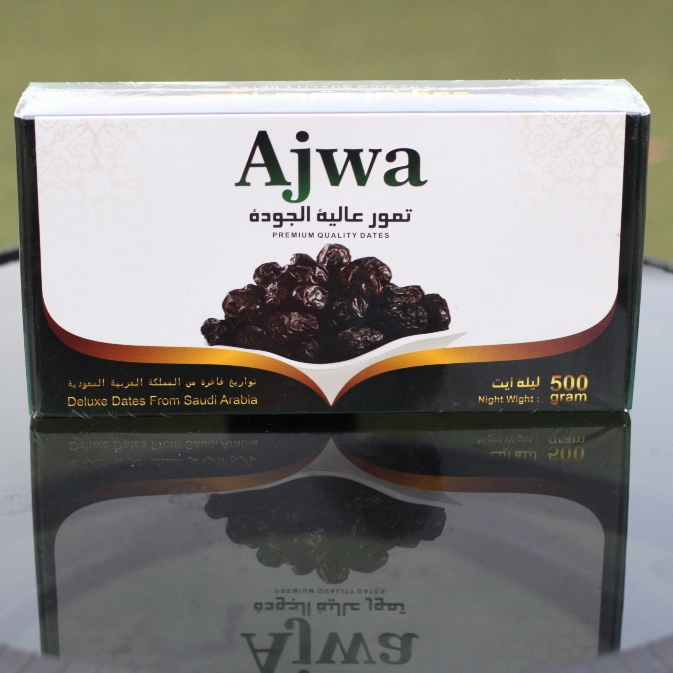 

Kurma Ajwa Kurma Nabi Premium 500 Gram