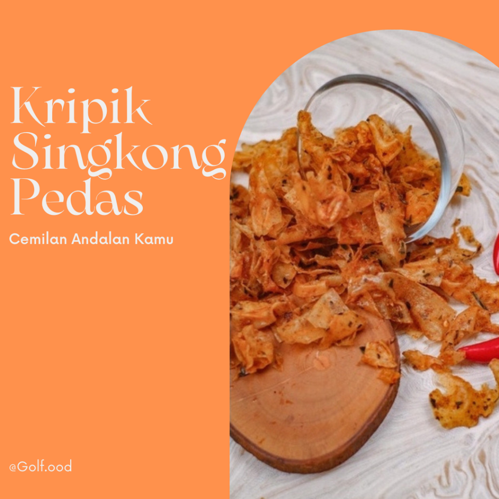 

Kripik Singkong Kriwil Bandung 250gr - Pedas Daun Jeruk