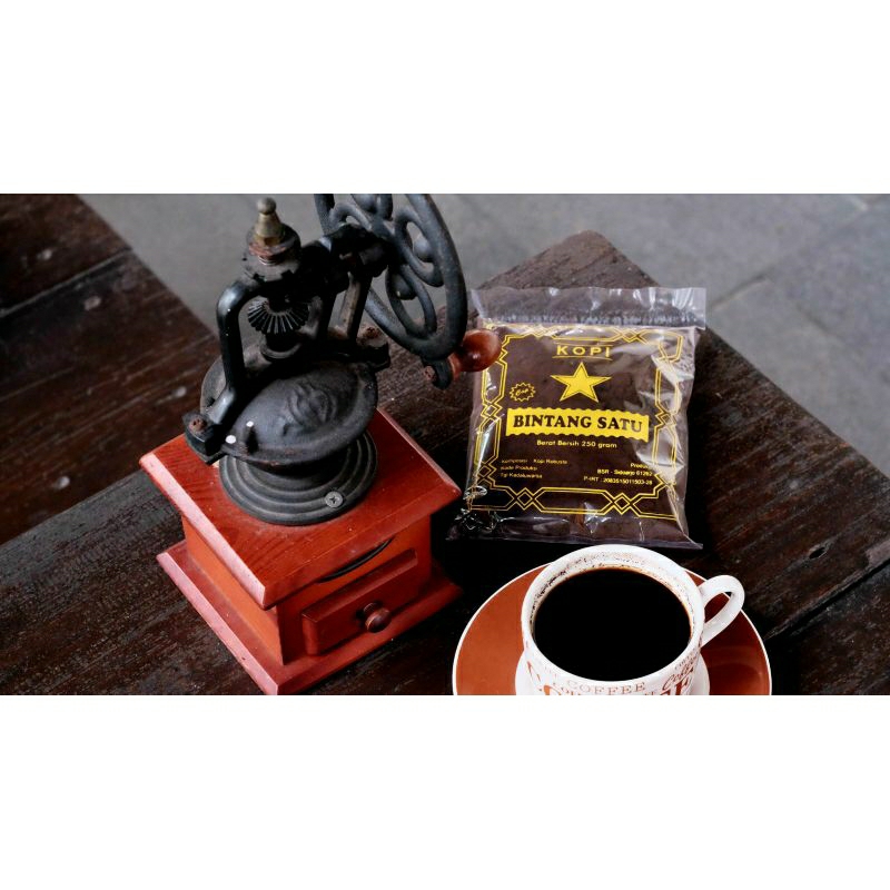 

Kopi Bintang Satu [Kuning] Berat 250 Gram