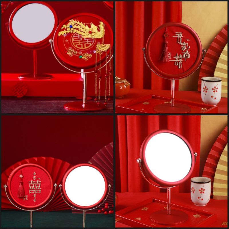 Cermin wedding shuangxi/ Cermin rias pernikahan / wedding shuangxi