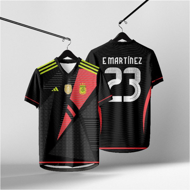 JERSEY KIPER ARGENTINA 2024 FULL PRINTING GRATIS NAMA DAN NOMOR PUNGGUNG