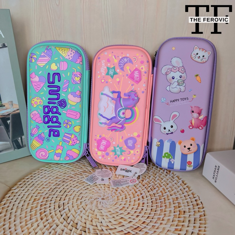 

Smiggle Kotak Pensil/Tempat Pensil Anak Sekolah Cewek