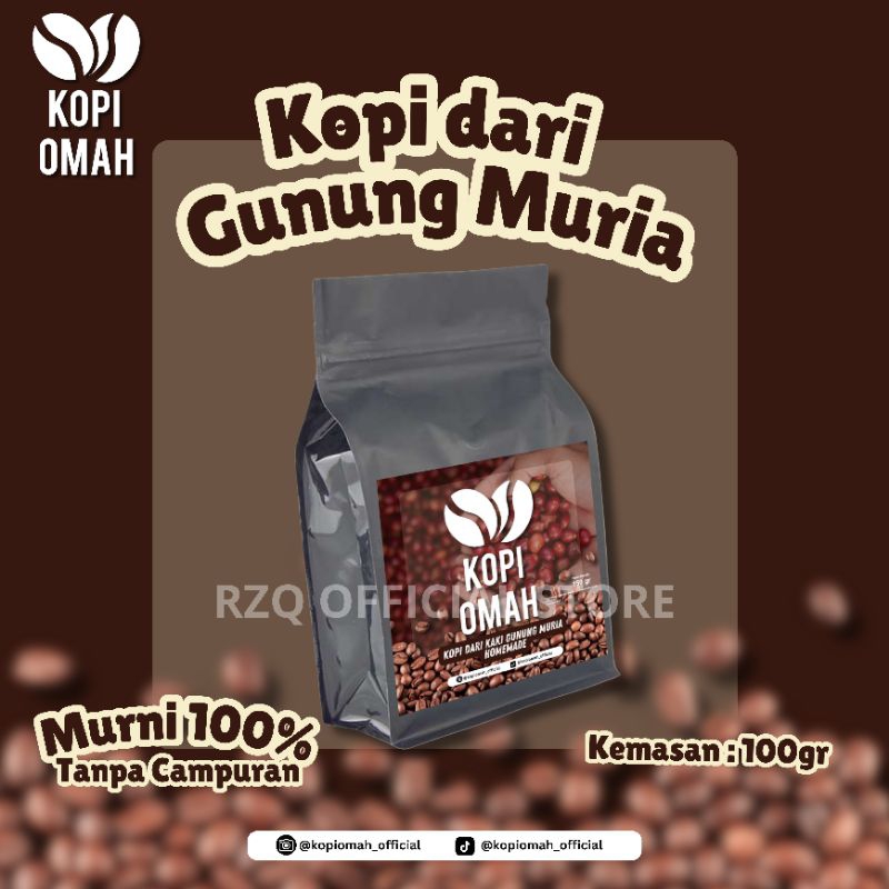 

GROSIR | KOPI BUBUK MURNI 100% TANPA CAMPURAN | KOPI OMAH | KOPI PREMIUM dari lereng Gunung Muria