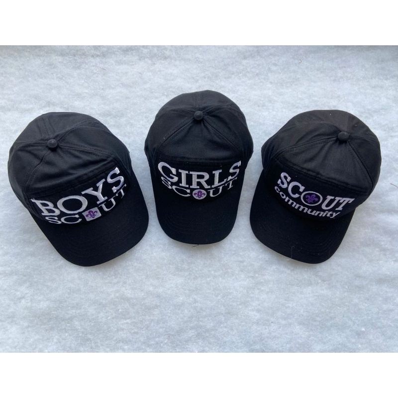 Topi Hitam Girl Boy Scout Kedai Perlengkapan Pramuka
