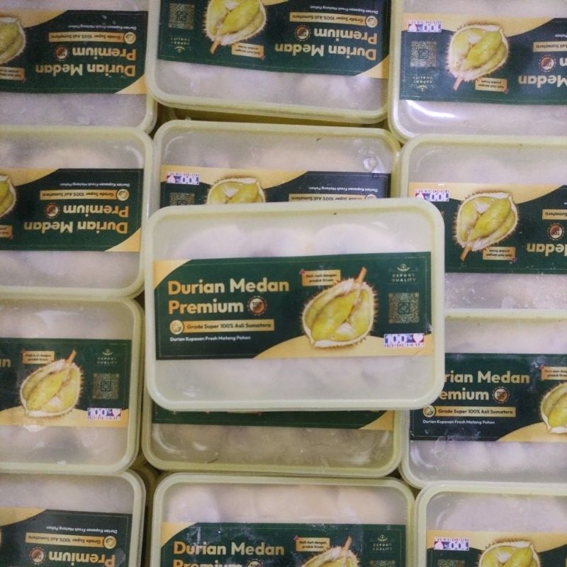 

Durpas Durian kupas premium medan Nias 500gram