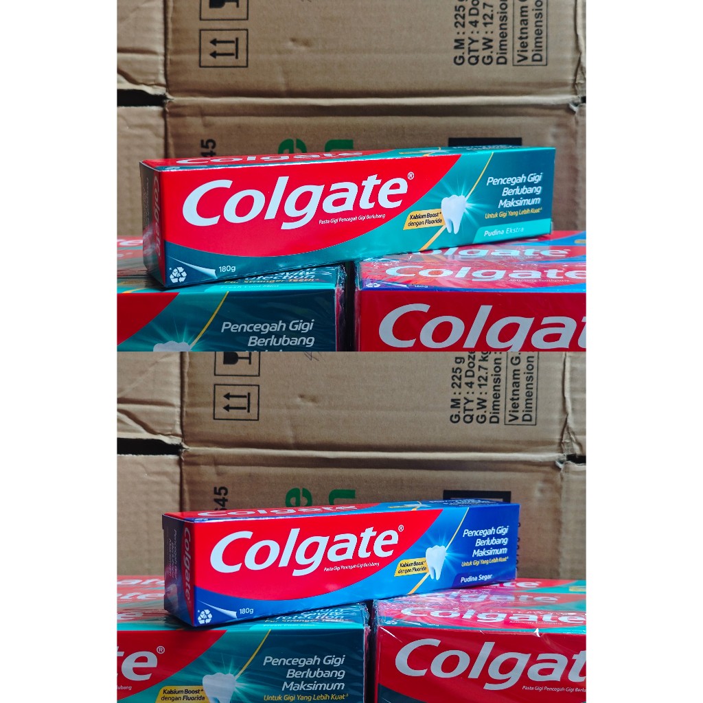 Colgate Odol Pasta Gigi Fresh Cool Mint / Great Regular Flavor