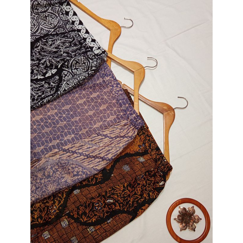 Rok Batik span bahan viscose