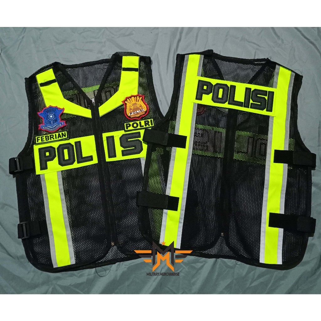 Rompi Jaring Polisi | Rompi Jala Polisi | Rompi Polisi Lantas | Rompi Polantas | Rompi Polisi Terbar