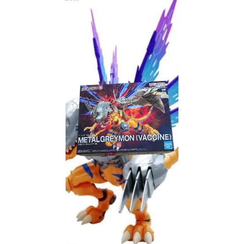 Figure rise standard amplified Metalgreymon Vaccine