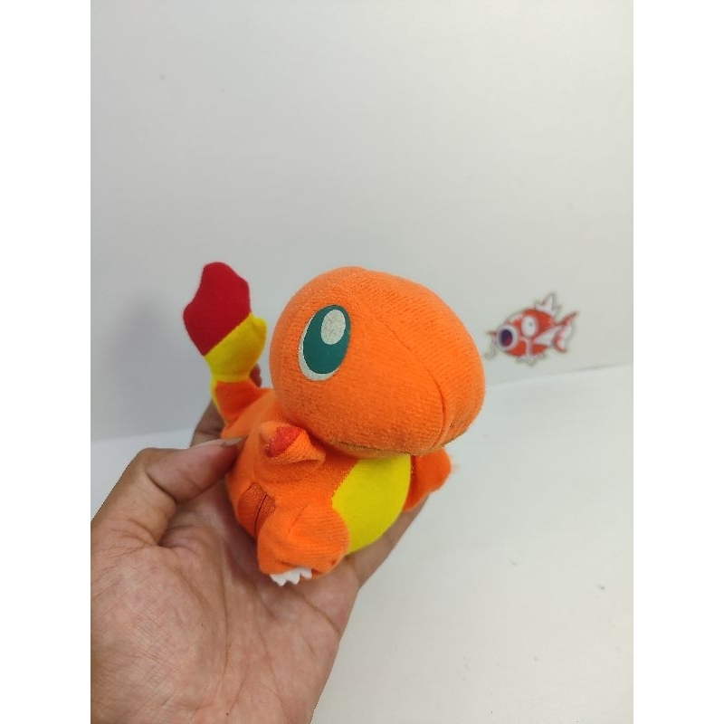 boneka charmender pokemon tomy vintage 2 bentuk