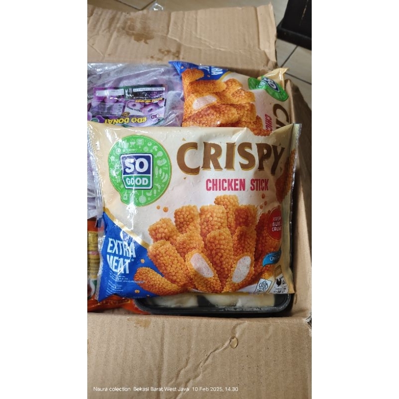 

NAGET CHICKEN STICK CRISPY 400GRBY SO GOOD