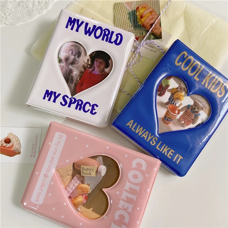 KOLBUK Photocard Collection Merah Biru Pink Putih PVC
