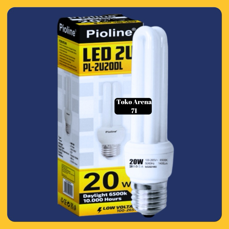 Pioline Lampu PLC Led 2U 20W 20Watt super murah super terang Lampu Led jari led pioline 20 W 20 watt