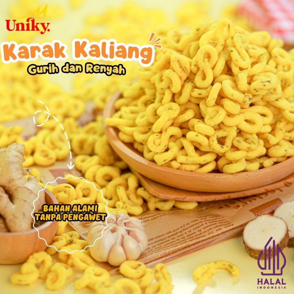 

Karak Kaliang / Kerupuk Angka 8 / Lanting