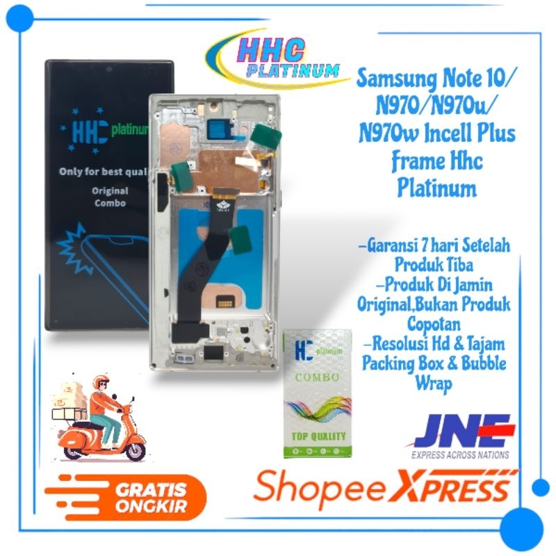 LCD TOUCHSCREEN SAMSUNG GALAXY NOTE 10/N970F/N970U/N970U1/N9700/N970W/N9700/N970N/N970X INCELL PLUS 