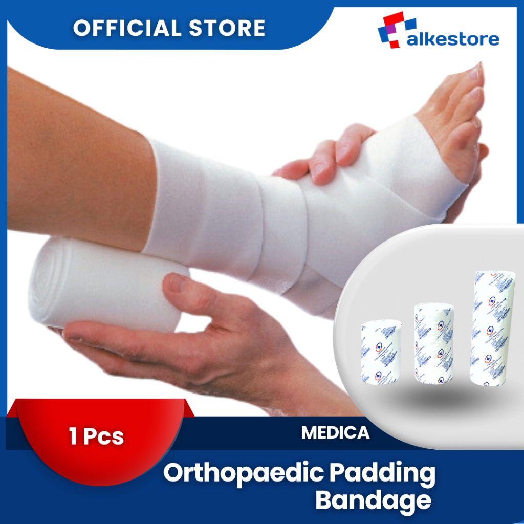 MEDICA - Orthopedic Wool/Cellona/Medibun/Softband/Perban Luka (7.5cm - 20cm)