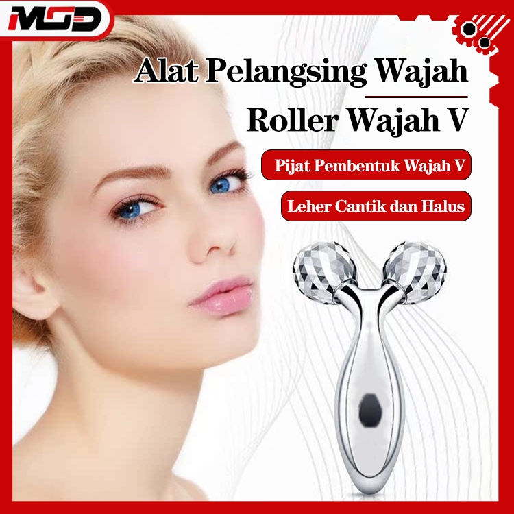 MOD Roller Pijat Wajah Pelansing Wajah Tipe Rol Artefak Pelangsing Wajah 3D Pijat Wajah Roller 3D Wa