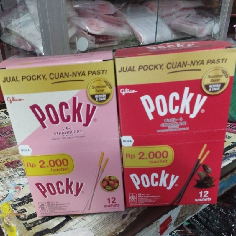 

pocky,sachet,coklat,isi,12pcs