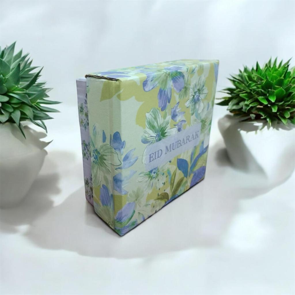 

Aisha Box Lebaran motif bunga - kotak saja tanpa toples