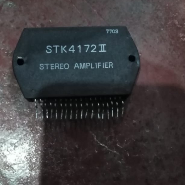 IC STK4172 ,Ic audio amplifier kit ampli bigband polytron cabutan dari ampli jalan