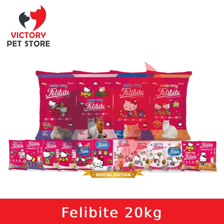 Felibite Cat Food 20KG Makanan Kucing Felibite 20KG