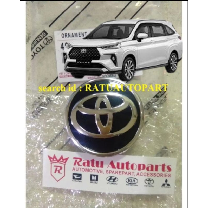 Ornament wheel hub velg Avanza Veloz 2022 2023 2024 2025