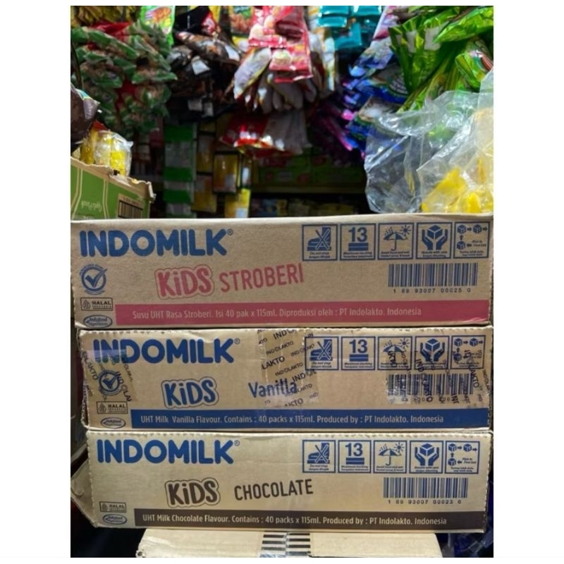 

INDOMILK KIDS 115ML DUS (ISI 40 PCS)