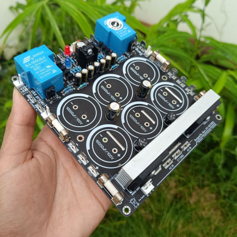 PCB PSU 6 ELCO + SPEAKER PROTEKTOR