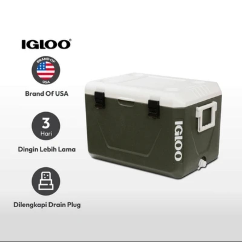 Igloo cooler box nestable 27 liter / box pendingin