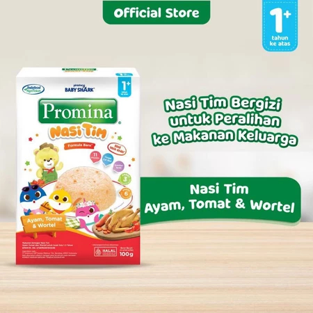 

Promina Nasi Tim Ayam Tomat Wortel New Box 100 gr