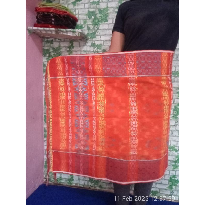 UIS NIPES SEMI SUTRA WARNA DASAR ORANGE