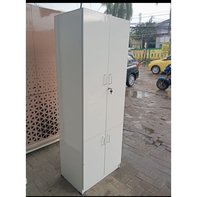 Lemari Pakaian minimalis 2 pintu / lemari anak / lemari upvc