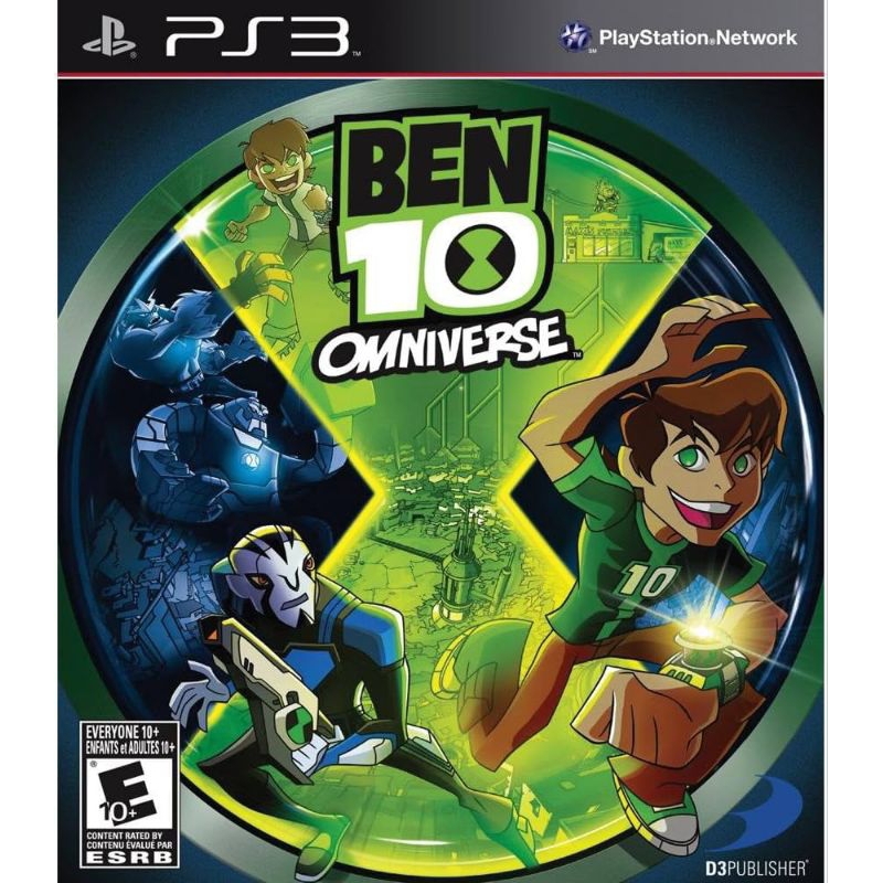 DVD GAME PS 3 BEN 10 OMNIVERSE
