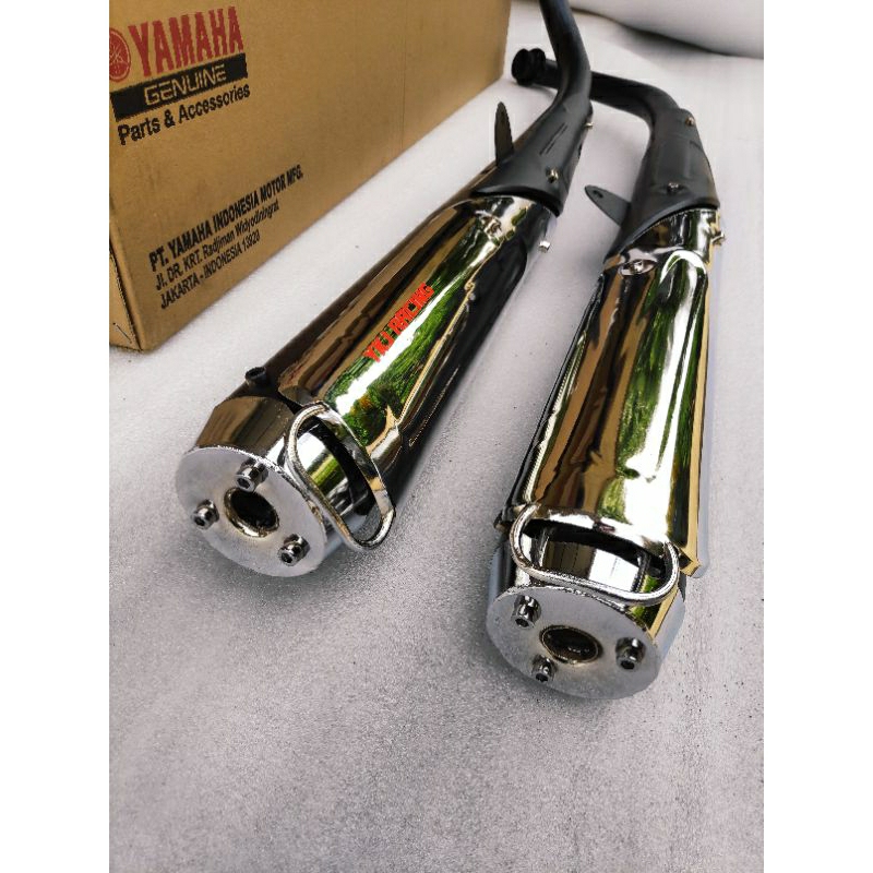 Knalpot RX King Peredam Type Standar Racing YKJ Special EditionTerbaru Super Garing Istimewa