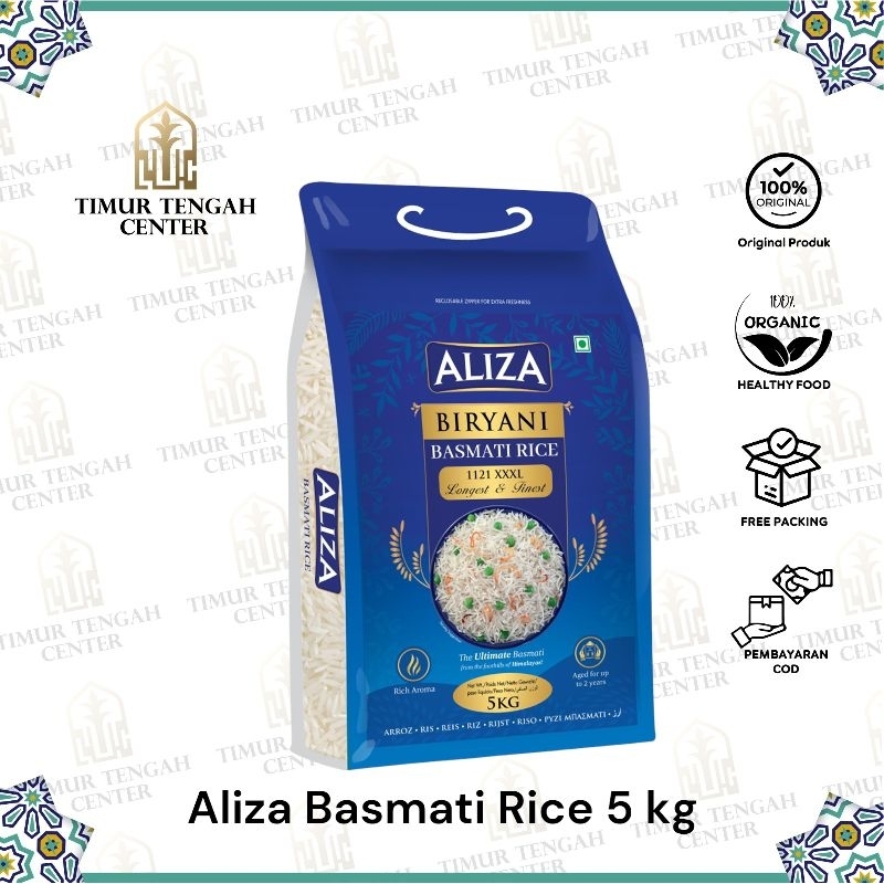 

Beras Basmati Aliza 5 Kg