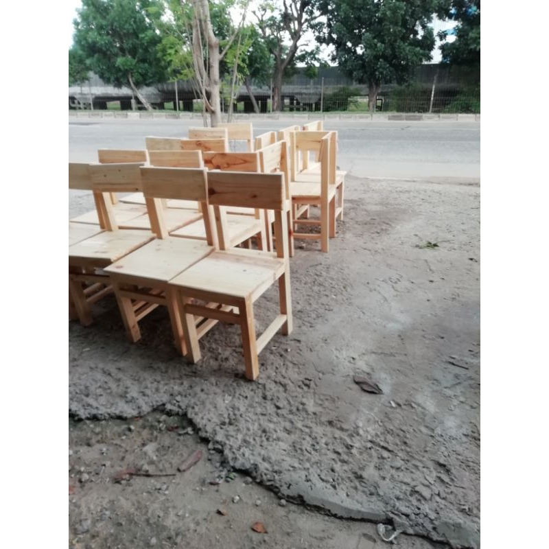 meja sekolah / kursi sekolah / bangku sekolah murah dari kayu jati belanda kokoh