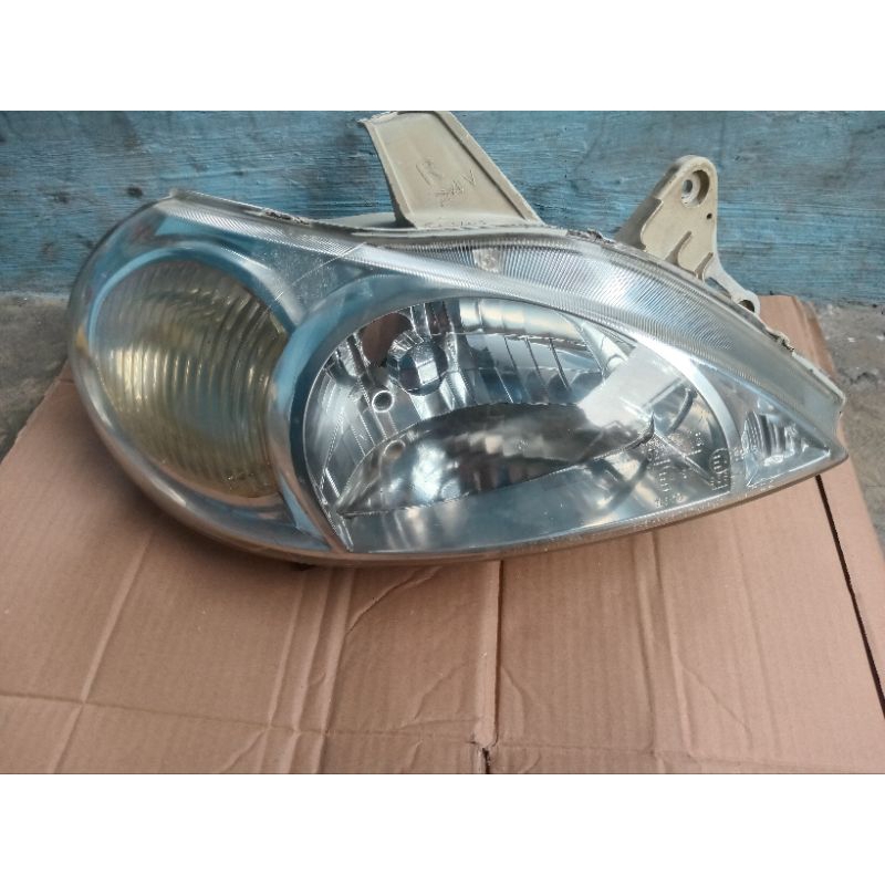 headlamp lampu depan kia rio tahun 2000 2001 2002 hrga satuan