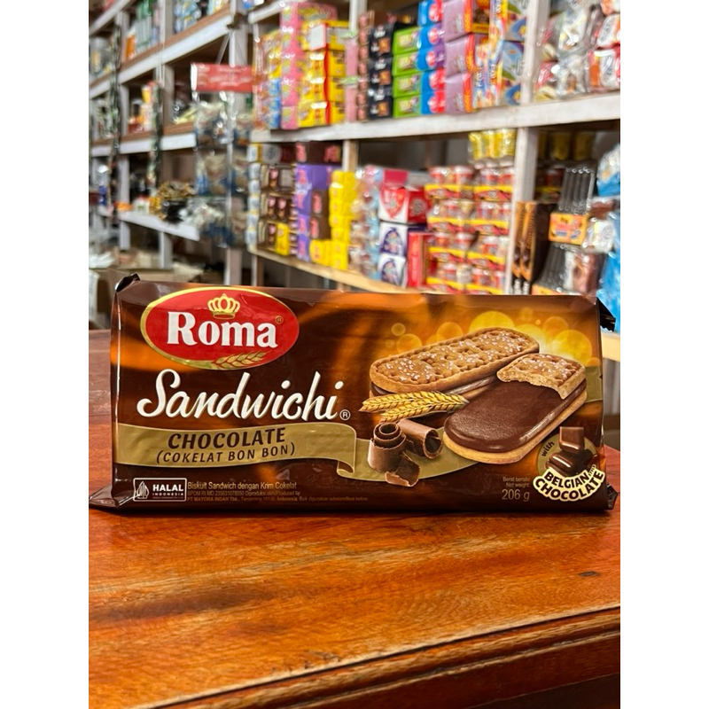 

Roma Sandwichi Coklat 206 gram