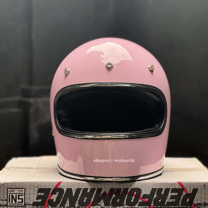 Helm Gringgo Slim Pink